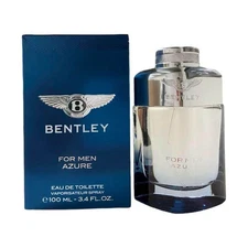 Bentley Azure by Bentley Cologne for Men EDT 3.3 / 3.4 oz New In Box