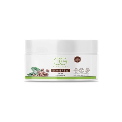 OG Beauty Skinbrew Kaffee Gesichtspeeling für alle Hauttypen 125 g