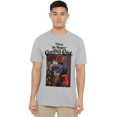 Disney The Muppets Christmas Carol Gonzo Rizzo T-Shirt S-5XL, Athletic Heather