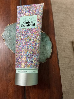 VICTORIA'S SECRET CAKE CONFETTI BODY LOTION 8 FL OZ *LIMITED EDITION* Fast Ship