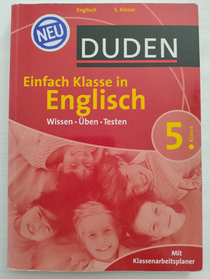 Englisch Übungsbuch Einfach Klasse in Englisch 5. Klasse, Sehr gut, DUDEN
