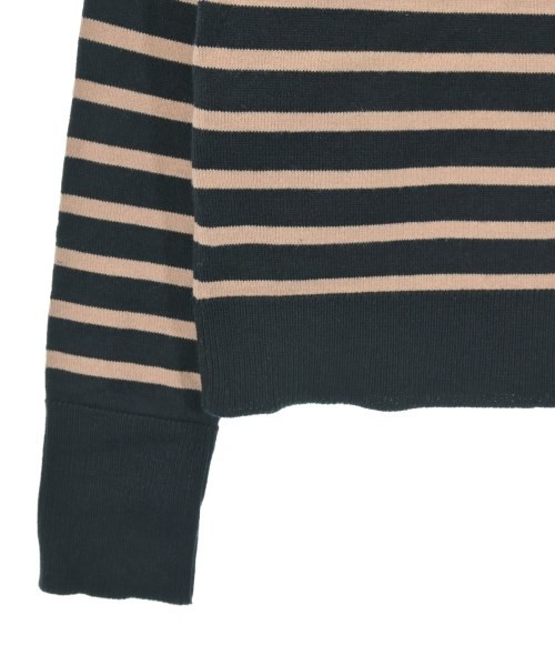 Simplicite Cardigans BlackxBeige(Border) (Approx.… - image 5