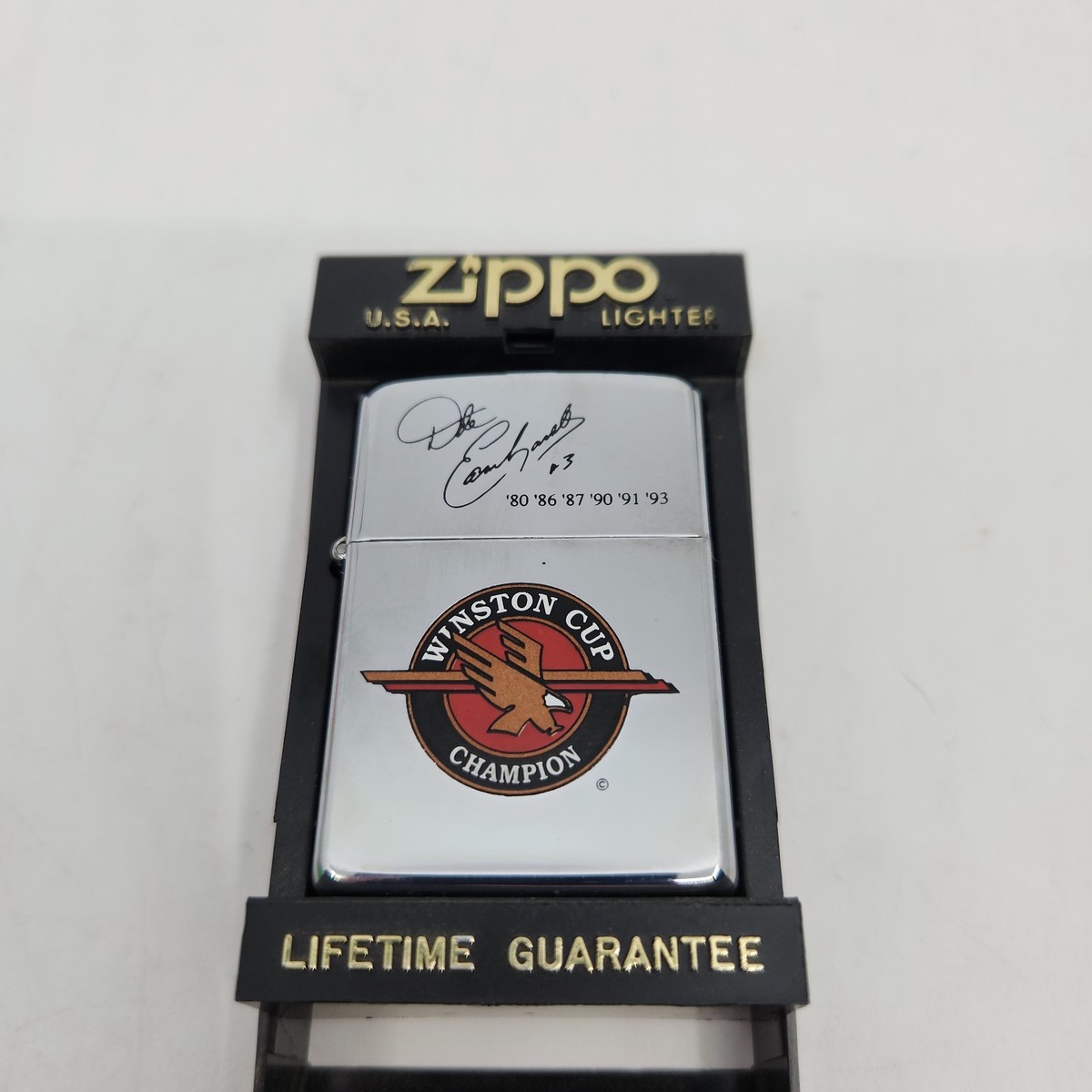 Vintage 1994 Dale Earnhardt Winston Cup Champion HP Chrome Zippo