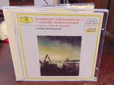 ROSTROPOVICH plays SHOSTAKOVICH TCHAIKOVSKY / DG 4314752 / NM CD