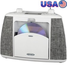 Bluetooth CD Radio Player Portable Music System Wireless Streaming FM Receiver