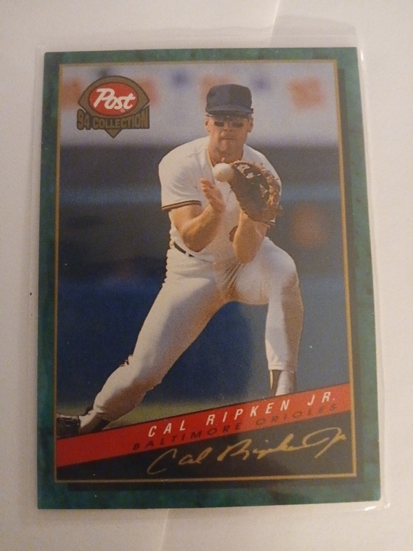 1994 Post #25 Cal Ripken Baltimore Orioles