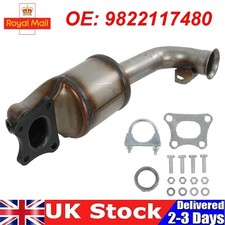 New Catalytic Converter With Gaskets For Peugeot 208 108 301 1.2 VTI 9822117480