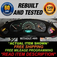 1999-2005 Buick Century Gauge Cluster 1999-2005 Buick Century Gauge Cluster