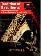 8 x Tradition of Excellence - Comprehensive Band Method Books ; Pearson & Nowlin