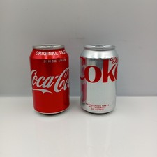2 x Damien Hirst Signed Coca Cola Cans Gagosian Gallery