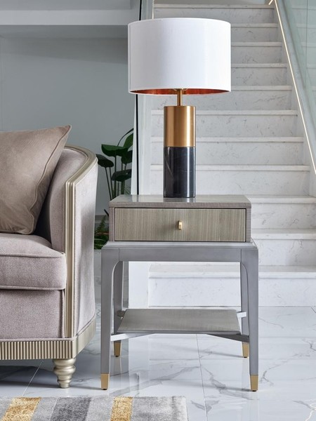Beistelltisch Couchtisch Schlafzimmer Kommode Tische Konsolen Design Nachttisch-image