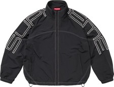 Supreme SS25 Spellout Embroidered Logo Track ...
