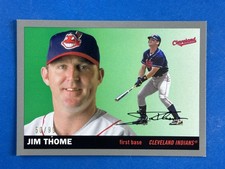 2020 Topps Archives Silver #70 Jim Thome Cleveland Indians #/99!