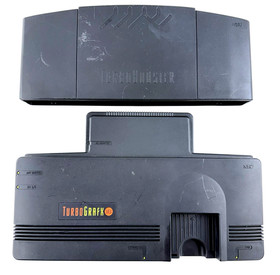 NEC TurboGrafx-16 Console HES-TGX-01 w/TurboBooster & Accessories - Tested