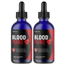 Blood Pure Drops Blood Support Formula, Active Lifestyle Support 2 Bots Official