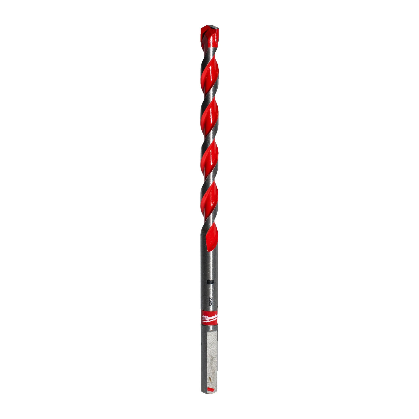 Milwaukee Premium Concrete Drill Bits - 3 Flat Shank 4932471183 Straight Shank