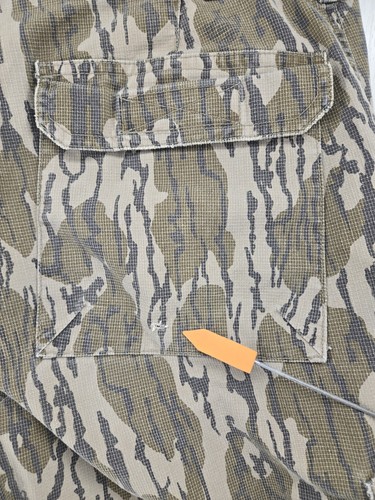 Distressed Mossy Oak Tree Rinde tarnfarbene Cargoshorts für Herren 32 - Bild 3 von 6