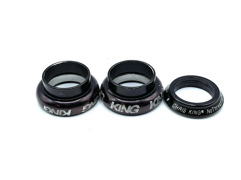 Chris King NoThreadSet 耳机 1-1/8 英寸 无螺纹 复古 MTB — 第 3/4 张图片