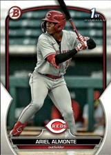 2023 Bowman Ariel Almonte #BP-78 Prospects Cincinnati Reds 34I