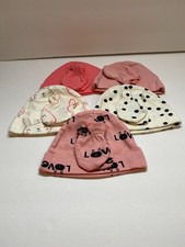 Gerber Onesies Brand 10 Piece Girl's Hat & Mittens Set New