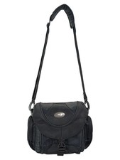 Mantona Kameratasche Schwarz Schultertasche Fototasche 25x20 cm