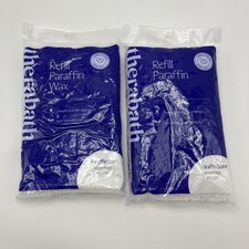2X THERABATH Refill Paraffin Wax Scent free Hydrates Protects 1lb