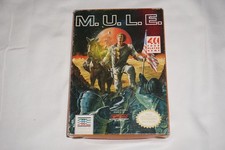 M.U.L.E Mule (Nintendo NES) Complete in Box CIB