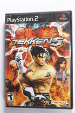 Tekken 5 (Sony PlayStation 2, 2005) PS2 Black Label with Manual