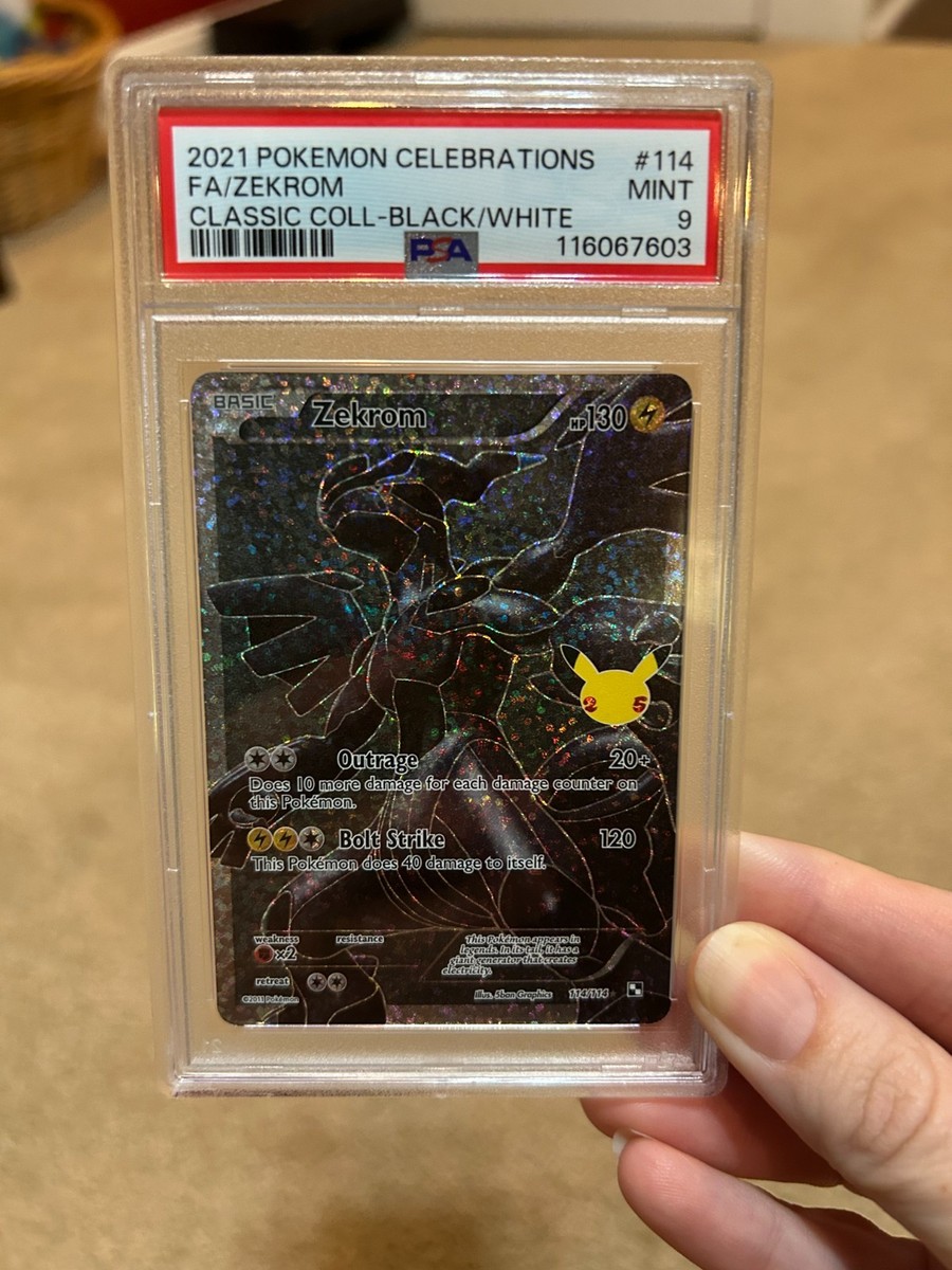 Zekrom 114/114 Celebrations: Classic Collection Holo PSA 9 | eBay