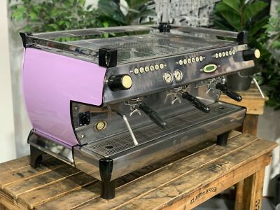 LA MARZOCCO GB5 3 GROUP CUSTOM VIOLET ESPRESSO COFFEE MACHINE