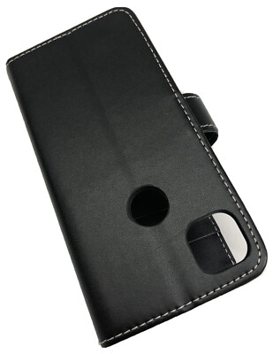 Für Google Pixel 4a 4G Handy Hülle Cover Flip Book Wallet Folio Leder Gel