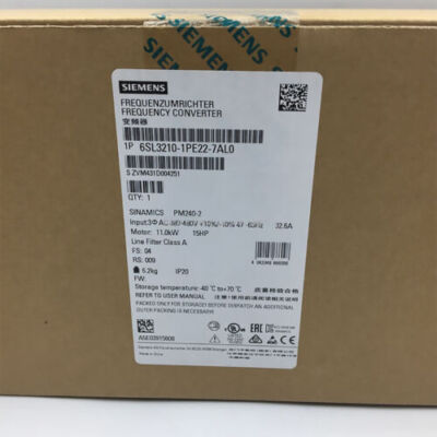 6SL3 210-1PE22-7AL0 NEW SIEMENS 6SL3210-1PE22-7AL0 PM240-2 SINAMICS POWER MODULE