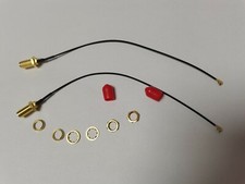 100 pcs SMA Cable 20cm SMA Female Jack Center to IPX U.FL 1.13 Antenna WiFi New