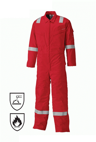 Dickies Pyrovatex Coverall Flame Retardant Overall Boiler Suit Reflective Tape - Picture 3 of 11