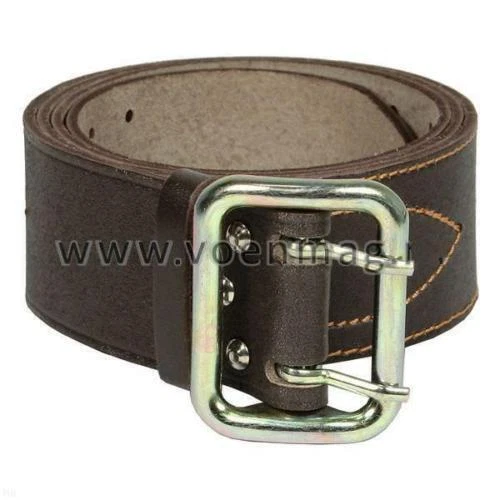 Army Cinturones de Cuero Marrón para Hombres