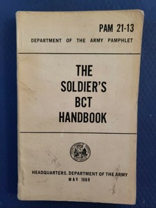 army pamphlet handbook soldier pam bct 1969 soldiers