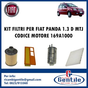 Kit Tagliando Filtri + Olio Opel Corsa D 1.3 CDTi 75CV Dal 2011 - Foto 5