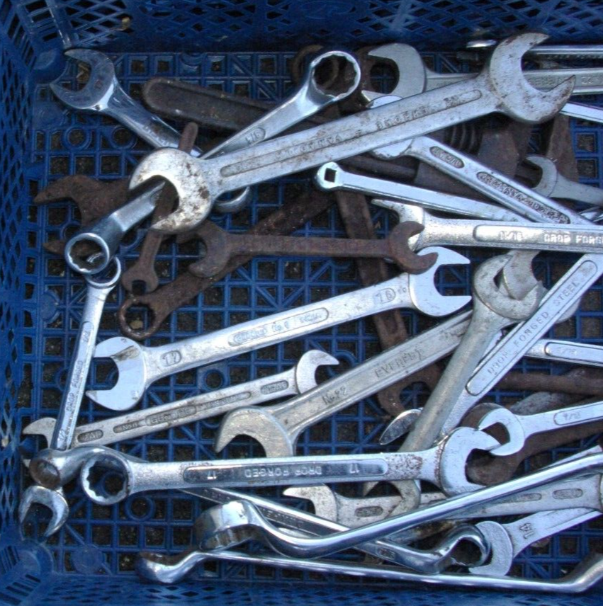 Job Lot of Mixed Spanners eBay
