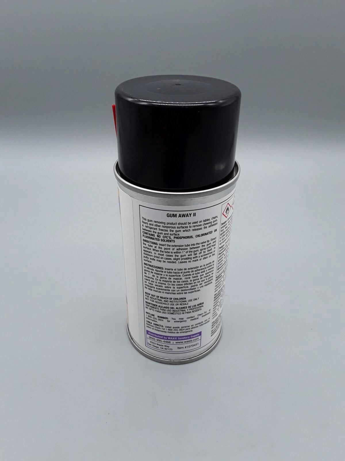 WAXIE Gum Away II Chewing Gum and Candle Wax Remover