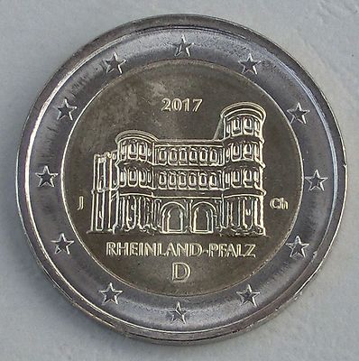 5 PZ 2 EURO COMMEMORATIVO GERMANIA 2017 ADFGJ Porta Nigra Treviri - Foto 6
