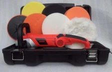 Car Polisher Buffer Sander Platinum Pack With 9 Heads Pro Pad