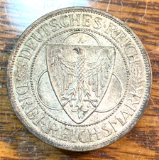 1930-A Germany 3 Reichsmark Nice Original Choice BU KM-70 CHRC