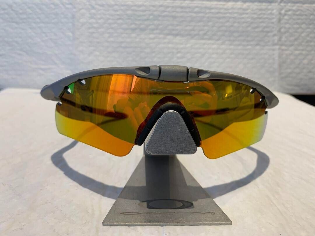 Rare OAKLEY Magnesium M frame Fire lens From Japan Near mint Rare OAKLEY Magnesium M frame Fire lens From Japan Near mint