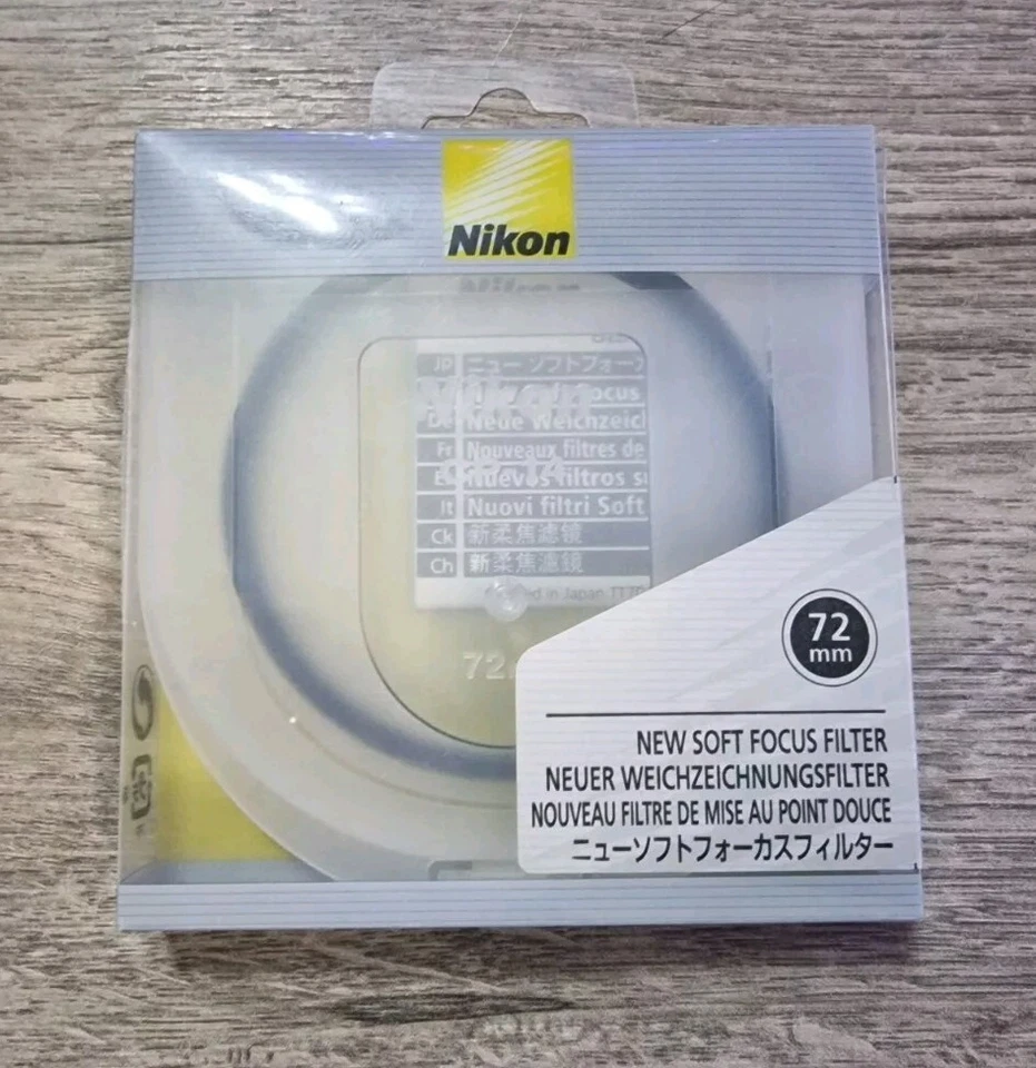 Nikon New Soft Focus Filter 72mm New in Box - Image 2 of 4