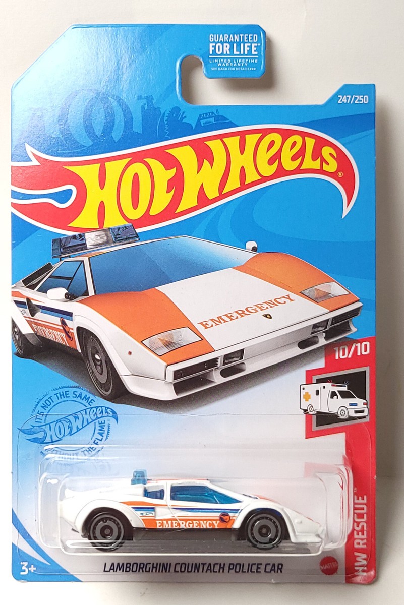 Hot Wheels Lamborghini Countach police car treasure hunt | eBay