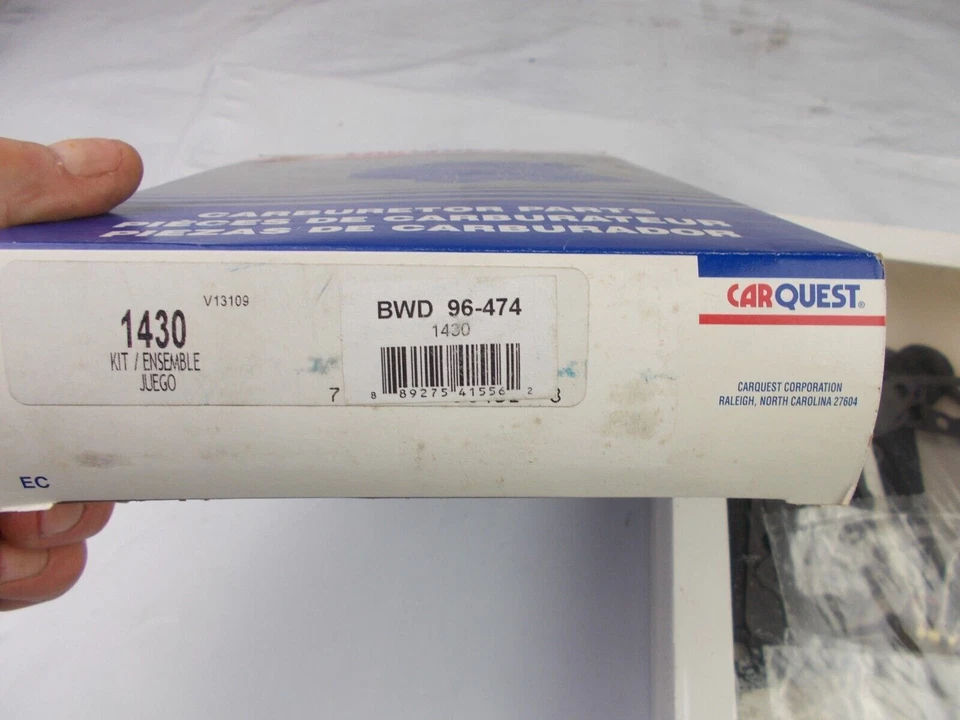 Carburetor Repair Kit CARQUEST 96-474 - Image 3 of 3