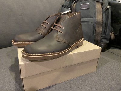 clarks men's bushacre 2 chukka boot beeswax