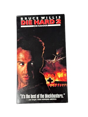 Die Hard 2: Die Harder (VHS, 1995) Burce Willis