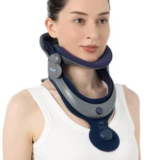 Velpeau Neck Brace for Neck Pain and Support, Soft Cotton Pads, Cervical Collar