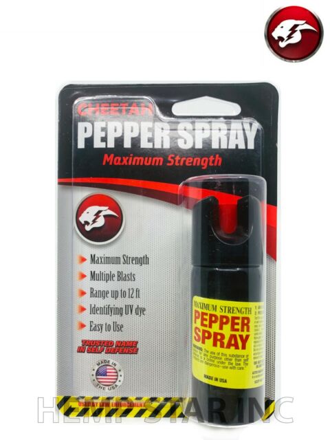 Cheetah Pepper Spray Maximum Strength ( 4 oz ) Self Defense Security Cheetah Pepper Spray Maximum Strength ( 4 oz ) Self Defense Security